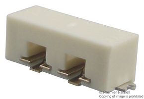 209159002101116 - Board-To-Board Connector, 9159 Series, Surface Mount, Receptacle, 2, 3 mm, Gold Plated Contacts RoHS Compliant: Yes
