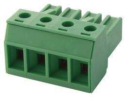 PHOENIX CONTACT 1804920 TERMINAL BLOCK, PLUGGABLE, 4POS, 10AWG