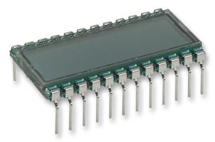 LUMEX LCD-S301C31TR LCD, 3 DIGIT, 0.31"(7.87MM), REFLECTIVE