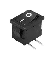 MARQUARDT 1858.4205-01 INTERRUPTOR, DPST, NEGRO, NO MARKING