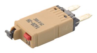 ETA 1620-3H 5A Automotive Fuse, Resettable, 24 V, 5 A, 13.3mm x 7mm x 37.7mm, MINI Series RoHS Compliant: Yes