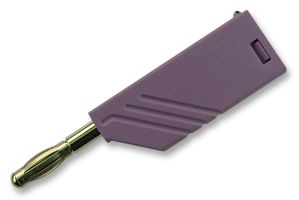 HIRSCHMANN TEST AND MEASUREMENT 934100109 TEST PLUG, 4MM, VIOLET, MA 1