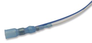 RAYCHEM - TE CONNECTIVITY B-040-22-N COAXIAL SOLDER SLEEVE, PVDF, 22AWG, BLUE