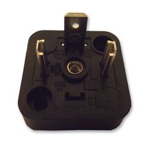 MOLEX 121012-0032 DIN VALVE CONN, PLUG, 2POS, PANEL