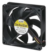 SANYO DENKI 9WF1224H101 VENT, OIL/WATERPF, IP55, 120X38MM 24V