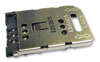 MOLEX 47388-2001 CONNECTOR, MINI SIM, 6POS