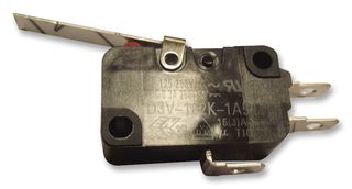 OMRON ELECTRONIC COMPONENTS D3V-162K-1A5 Microswitch, SPDT, Lever, Solder, 16 A, 250 V RoHS Compliant: Yes