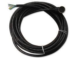 LUMBERG AUTOMATION RKWU 12-256/10M LEAD, M23 R/A SKT-FREE END, 12P,10M