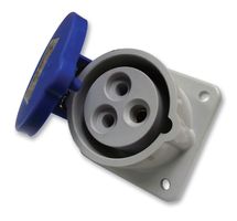 CEENORM 1311 SOCKET, PANEL, 240V, 16A, 2P+E