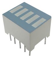 KINGBRIGHT DC-05GWA BARRA LED DE SEGMENTOS VERDE 20MA 2.2V