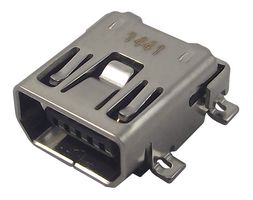 AMP - TE CONNECTIVITY 1734328-1 MINI USB, 2.0 TYPE AB, RECEPTACLE, TH