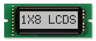 MIDAS DISPLAYS MC10808A6W-SPR-V2 DISPLAY, ALPHANUMERIC, 8X1, NOBACKLIGHT