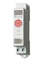 FINDER 7T.81.0.000.2403 Thermostat, 250 VAC, 10 A, NC, -45 C, 8