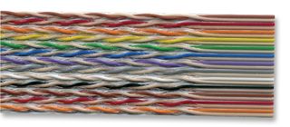 3M 1700/16SF TWIST-TO-FLAT CABLE, 16 CONDUCTOR, 100FT