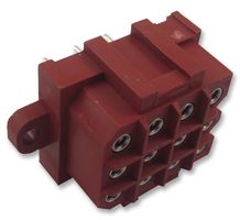 AMP - TE CONNECTIVITY 207528-9 WTB CONN, RCPT, 12POS, 4ROW, 5MM