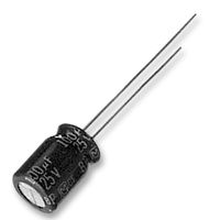 PANASONIC ECEA1HN100U CAP ALU ELEC, 10UF, 50V, ±20%