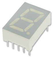 KINGBRIGHT SA52-11SURKWA DISPLAY, LED, 0.52", ROJO, ANODE