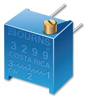 BOURNS 3299P-1-201LF TRIMMER, POT, 200 OHM, 10%, 25TURN, TH