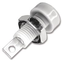 JOHNSON - CINCH CONNECTIVITY 108-0901-001 BANANA JACK, 15A, SOLDER, WHITE