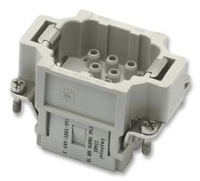 AMPHENOL SINE/TUCHEL C146 10A010 500 10 Heavy Duty Connector Insert, 10+PE, Less