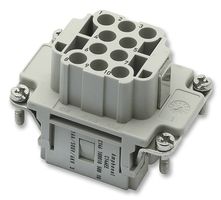 AMPHENOL SINE/TUCHEL C146 10B010 500 10 Heavy Duty Connector Insert, 10+PE, Less