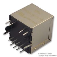 WURTH ELEKTRONIK 74990101210 CONNECTOR, RJ45, JACK, 8P8C, 1PORT, TH