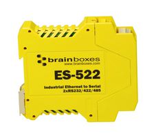 BRAINBOXES ES-522 SERIAL DEVICE SERVER, 3PORT, 10/100MBPS