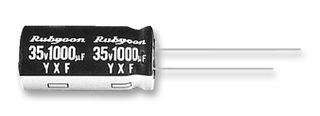 RUBYCON 10YXF1000MEFC10X16 CAP, 1000?F, 10V, 20%
