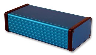 HAMMOND 1455K1601BU ARMARIO, ALUMINIO, AZUL, 160X78X43MM