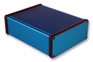 HAMMOND 1455Q1601BU ENCLOSURE, ALU, BLUE, 160X125X51.5MM