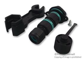HYLEC THB.387.D4A.R Circular Connector, TH387 Series, Receptacle, 4, Socket, Screw, Panel Mount RoHS Compliant: Yes