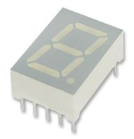 KINGBRIGHT SBA56-21EGWA DISPLAY, SEVEN SEG, 14.2MM, RED/GREEN