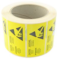 MULTICOMP PRO 055-0083 ETIQUETA, ESD CAUTION, MULTILENGUAJE