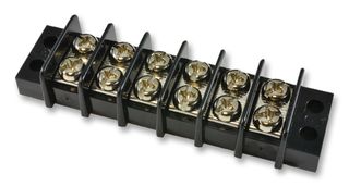 TE CONNECTIVITY - BUCHANAN 1546306-6 Panel Mount Barrier Terminal Block, 6, 2