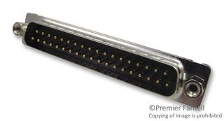 AMPHENOL COMMUNICATIONS SOLUTIONS L717TSCH37POL2RM8 Standard D Sub Connector, TS Series, DC,