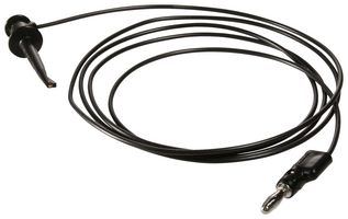 POMONA 3782-60-0 Test Lead, Minigrabber, Hook Clip to 4mm