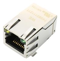 WURTH ELEKTRONIK 74980111211 CONNECTOR, RJ45, JACK, 8P8C, 1PORT, SMT