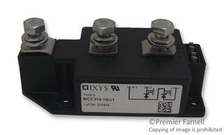 IXYS SEMICONDUCTOR MCC310-16IO1 SCR THYRISTOR, 500A, 1.6KV