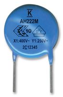 KEMET C941U332MUVDBA7317 Ceramic Disc & Plate Capacitor, 900 Series, 3300 pF, 20%, Y5V, 400 VAC, Radial Leaded RoHS Compliant: Yes