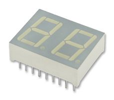 KINGBRIGHT DC56-11EWA DISPLAY, SEVEN SEGMENT, 14.22MM, RED