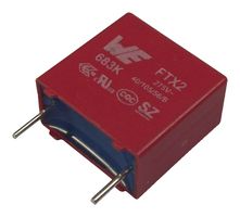 WURTH ELEKTRONIK 890324023021CS CAP, 0.082?F, 275VAC, 10%, PP