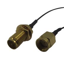 MULTICOMP PRO MC000789 CABLE ASSY, SMA RP PLUG-BLKHD JACK/100MM