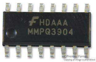 ONSEMI MMPQ3904 Bipolar (BJT) Array Transistor, NPN, 40
