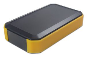 TAKACHI WH145-33-N-BY CARCASA PORTÃTIL, ABS, NEGRO/AMARILLO