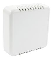 CAMDENBOSS CBRS01VWH Enclosure, Room Sensor, Vented, Wall Mount, 86 mm, 86 mm, 25.5 mm RoHS Compliant: Yes