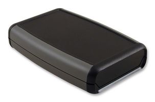 HAMMOND 1553WBBK CAJA DE MANO, IMPERMEABLE, NEGRA/GRIS