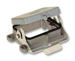 HARTING 09 30 048 0301 Heavy Duty Connector Base, Plastic Cover