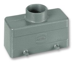 HARTING 09 30 016 1420 Heavy Duty Connector Hood, PG21 Top Entr