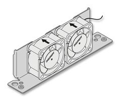 NVENT SCHROFF 24828104 FAN WITH BRACKET, 40MM