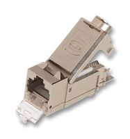 HARTING 20 82 500 0001 RJ45 KEYSTONE MODULE, JACK, 8P8C, CAT6A